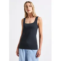 STREET ONE Damen Basic Top mit Square Neck -