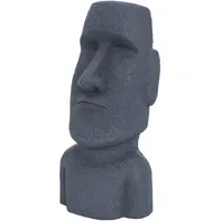 ECD Germany Moai Figur Rapa Nui Kopf 53,5 cm