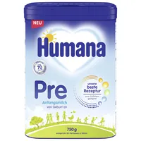 Humana Pre Anfangsmilch 750g – Pulver Babynahrung ab Geburt