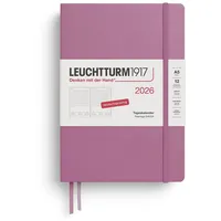 Leuchtturm1917 372592 Tageskalender Medium (A5) 2026, 12 Monate, Dusty