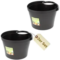 GarPet Fallrohr Blumentopf 22 x 22 x 15 cm