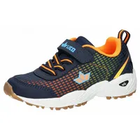 LICO Mio VS Hallenturnschuhe, Marine/Orange/Blau, 32 EU