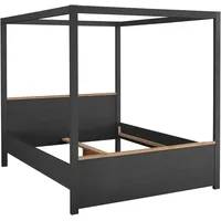 Set One by Musterring Himmelbett "York Schlafen", grau (grau