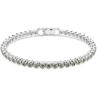 Swarovski Imber Tennisarmband Rundschliff Schwarz Rhodiniert 5734238 Größe Unisex