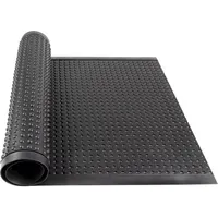 Etm Arbeitsmatte Bubble Naturgummi Schwarz Zuschnitt