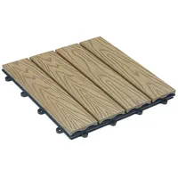 Home Deluxe Holzfliesen BAVARO Premium«, Teak 5 m2