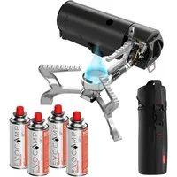 Evocamp Gaskocher BRS-99 ohne Wärmeleitblech klappbar mit Tragetasche, und