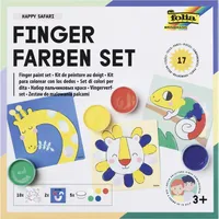 Folia 5 folia Happy Safari Fingerfarben farbsortiert 5 x