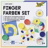 Folia Happy Safari Fingerfarben Set 5 x 30 ml