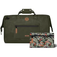 Cabaia Adventurer Vegan Nubuck Duffle Bag onesize Dunkelgrün