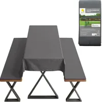 Spetebo Bankauflage 240 x 70 x 25 cm anthrazit