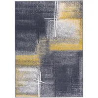 Pergamon Designer Teppich Brilliant Verlauf Grau 140x200cm