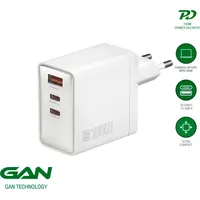4smarts Netzladegerät GaN Pocket 100W 2C+1A
