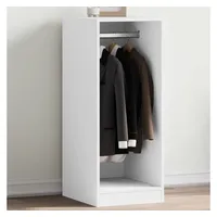 VidaXL Kleiderschrank Weiß 48x41x102 cm Holzwerkstoff