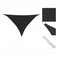 VidaXL Sonnensegel Oxford-Gewebe Dreieckig 5x5x5 m Anthrazit