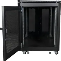 Lanview RSL12U61BL (12 HE, 19 Zoll Rack), Serverschrank, Schwarz