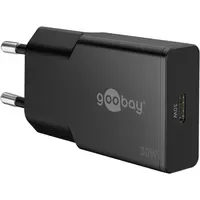 Goobay USB-CTM PD GaN Schnellladegerät Slim 30 W) schwarz