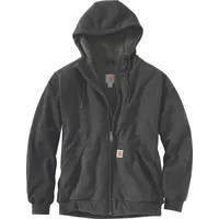 CARHARTT Sherpa-Lined Midweight Full-Zip Sweatshirt, grau, Größe L für