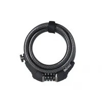 Onguard Spiralkabelschloss Dobermann 8031X 185cm, Ø 12mm, schwarz