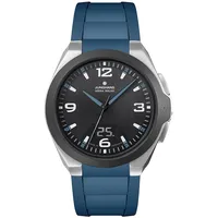 JUNGHANS Funk-Solar Herrenuhr Spektrum Mega Solar Blau