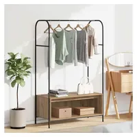 VidaXL Garderobenständer Artisan Eiche 100 x 44 x 160
