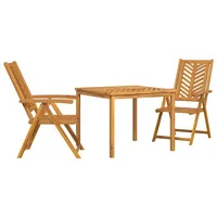 VidaXL Gartentisch 90 x 90 x 74 cm Braun