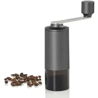 AdHoc Kaffeemühle Moro Kurbelmühle Edelstahl Dark Grey