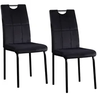 Hti-Living Stuhl Denton Velvet 2er-Set