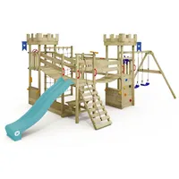 Wickey Spielturm Smart Arch mit Kletternetz blau NO SIZE