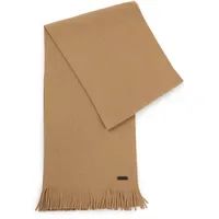 Boss Schal Albas Knitted Scarf Medium Beige