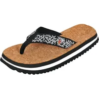F2 Herren Schuhe Beach Slipper Flip Flops 42/43 Schwarz