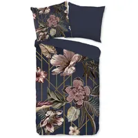 PURE luxury collection Jos Blume Blau 135 x 200