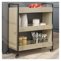 VidaXL Küchenwagen Sonoma-Eiche 70x30x82 cm Holzwerkstoff