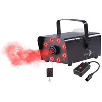 Lunartec Nebelmaschine mit 8 RGB-LEDs, 300-ml-Tank, Fernbedienung, 700 Watt