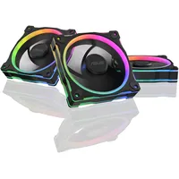 Asus PRIME MR120 ARGB Reverse Triple Pack Gehäuselüfter schwarz,