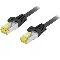 Equip Cat.6A S/FTP Outdoor-Patchkabel, 25m, schwarz