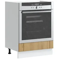 VidaXL Herdumbauschrank Lucca Artisan-Eiche Holzwerkstoff
