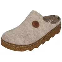 ROHDE Damen Hausschuh Pantoffel Filz zarte Farbe bequem Foggia-D