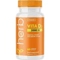 Herb Vitamin D3 2000 IE 60 Kapseln