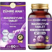 Zühre Ana | Magnesium Tabletten 1650 mg (60 Tabletten)