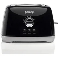 Gorenje Toaster 1000 W 2 Scheibe(n) 7 Stufen (Schwarz)