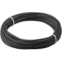 Goobay Kupferlitze isoliert, 1x0,14mm, 10m / Farbe: Schwarz