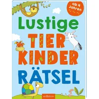 ArsEdition Lustige Tierkinder-Rätsel: