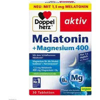 Doppelherz Melatonin + Magnesium 400 Tabletten bei Schlafstörungen 30