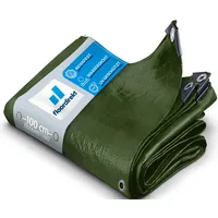 Floordirekt Abdeckplane 140 g/m2 Grün