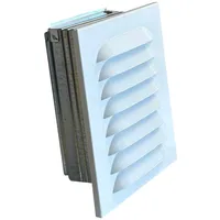 Upmann Lüftungsgitter Stahlblech weiss besch EM 140 x 200