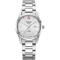 Swiss Alpine Military Damen Uhr Analog Quarz 7767.1132SAM Edelstahl