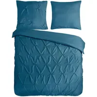 Muller Textiles Elegence Uni Blau 200 x 200 cm