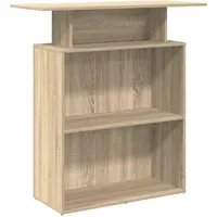 VidaXL Empfangstheke Sonoma-Eiche 100x40x104 cm Holzwerkstoff