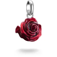 Thomas Sabo Charm Rose - Connect Rot Silber CC1263-007-10